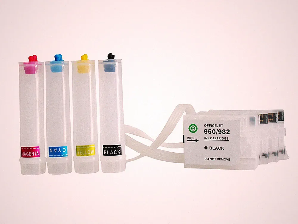 EMPTY CONTINUOUS INK SYSTEM 932/933 CISS - CIS FOR HP Officejet 6600 6700 7610