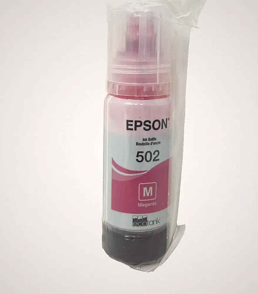 EPSON 502 Magenta Ink Bottle Refill, 70ml