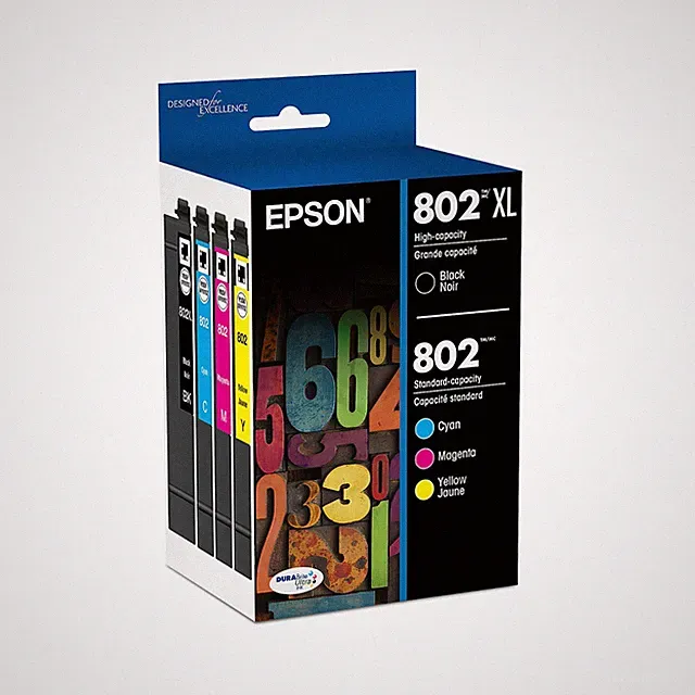 EPSON 802XL INK (GENUINE Brand New in BOX) WF-4720 exp 7/28