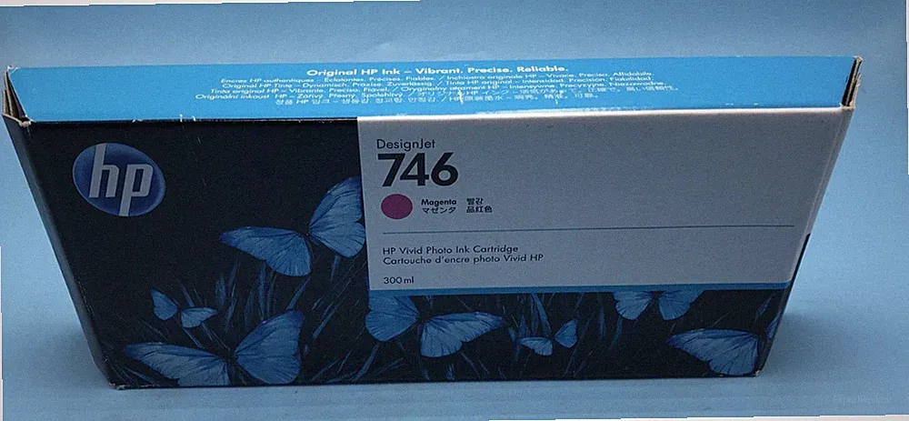 Genuine NEW HP 746 P2V78A DesignJet Vivid Photo Ink Cartridge Magenta
