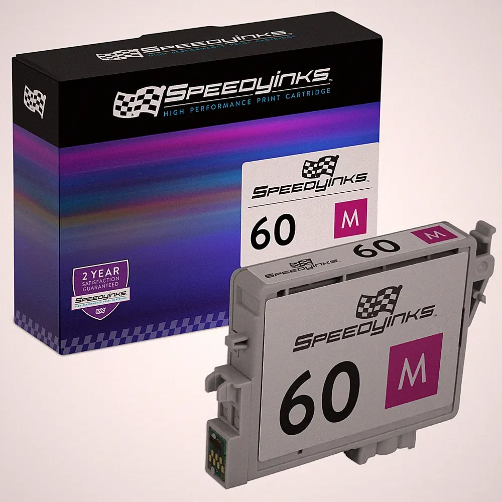 Reman Replacement for Epson T060320 (T0603) Magenta Pigment Based Ink Cartridge