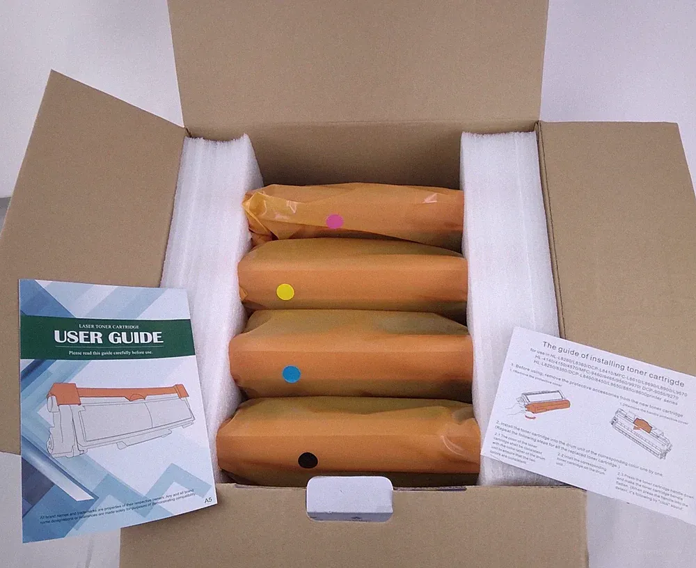 TN433 New Toner Cartridges for Brother HL-L8260CDW HL-L8360CDW Printer Ink Lot
